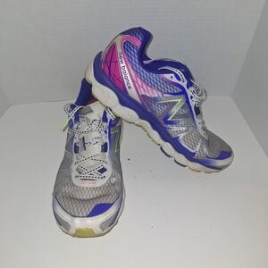 New Balance Women's Purple and Gray Running Shoes